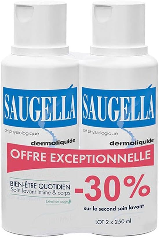 Saugella Dermoliquid 2 X 250Ml