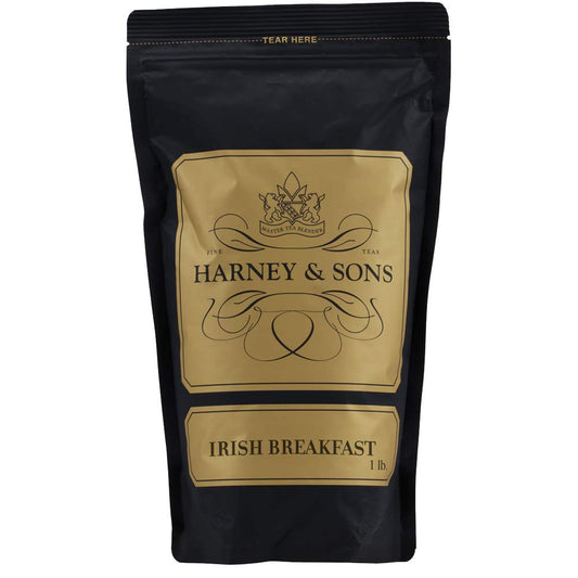 Harney & Sons Irish Breakfast Tea, 16Oz Loose Leaf Black Tea, 100% Assam