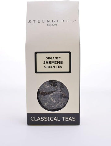 Steenbergs Organic Jasmine Green Tea - Loose Leaf - 80G