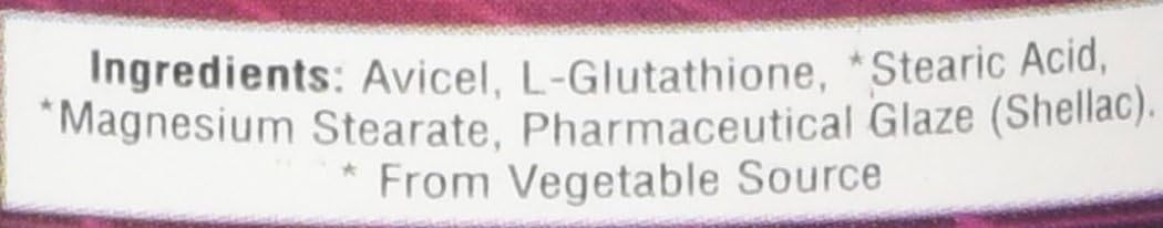 HealthAid L-Glutathione 250mg - 60 Tablets : Amazon.co.uk: Health & Personal Care