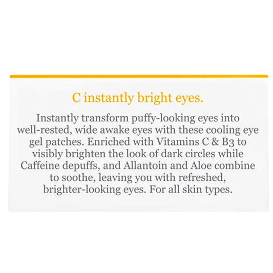 Vitamin C Bright Eyes Hydro Gel Patches (60 Pads)