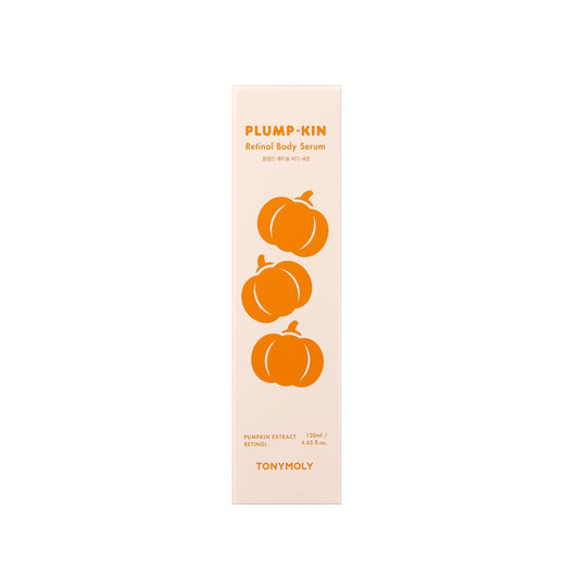 Tonymoly Plump-Kin Retinol Body Serum, Skin Tightening And Hydrating, With Pumpkin Extract, Retinol, Hyaluronic Acid 4.05 Fl Oz