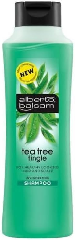 Alberto Balsam Herbal Shampoo - Tea Tree Tingle (350Ml) - Pack Of 6