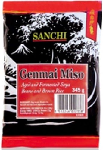 Sanchi Genmai Miso 345G X 4 (Pack Of 4)