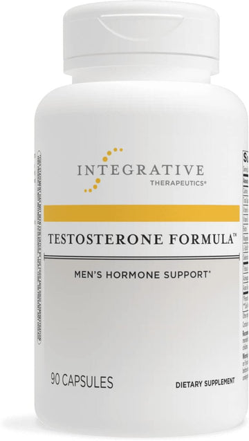 Integrative Therapeutics Testosterone Formula - Formula With Ginseng & Tribulus To Support Healthy Testosterone Levels* - Male Health Supplement With Ksm-66 Ashwagandha* - 90 Capsules
