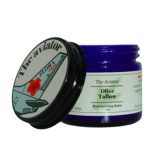 100% Grass-Fed Beef Tallow Face Moisturizer - Natural Organic Skin Care With Pine Essential Oil - Nourishing 2Oz Balm With Olive Oil & Beeswax For Sensitive Skin, Hands & Lips