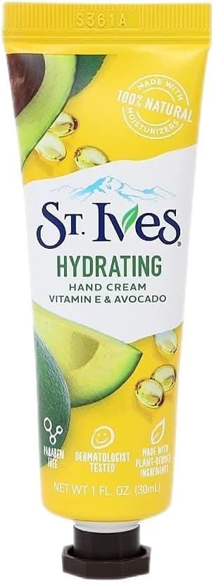 St Ives Hand Cream 30Ml Hydrating Avocado & Vitamin E