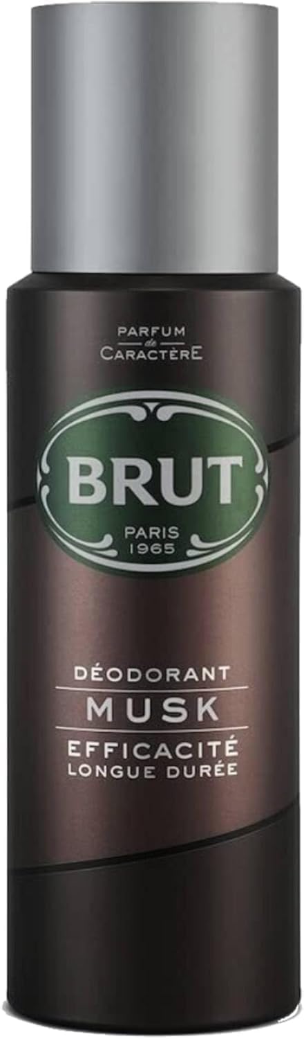 Brut Deodorant Collection - 200Ml Body Sprays Featuring Brut Oceans, Original, Musk, Attraction Totale, And Sport Style For Long-Lasting Freshness And Confidence