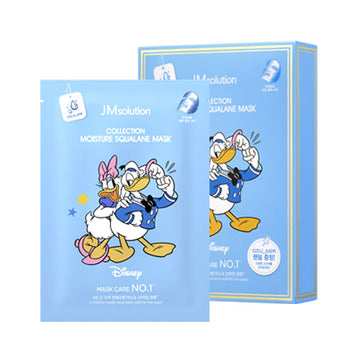 Jmsolution Disney Collection Moisture Squalane Mask-Korean Skin Care Facial Mask 10Ea