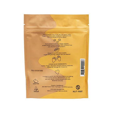 Sugar Glow Coffee Scrub For Women, 7 Ounce