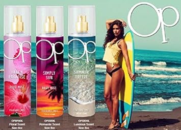 Ocean Pacific Summer Breeze Body Mist For Her, 8 Fluid Ounce : Beauty & Personal Care