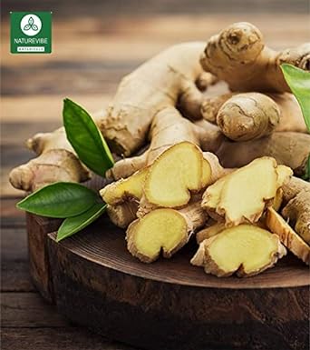 Naturevibe Botanicals Premium Ginger Root Powder (5Lb), Zingiber Officinale Roscoe | Keto Friendly | Non-Gmo And Gluten Freeā¦