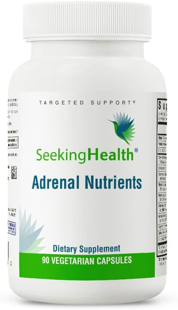 Seeking Health Stress Nutrients, Formerly Adrenal Nutrients, Adrenal Support Supplement, Healthy Cortisol Regulation And Normal Stress Response Support (90 Capsules)