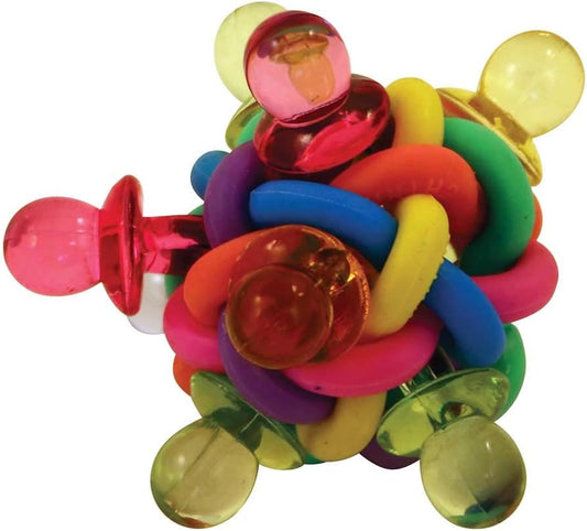 Northern Parrots Binkies Ball Foot Toy for Parrots Small :Pet Supplies