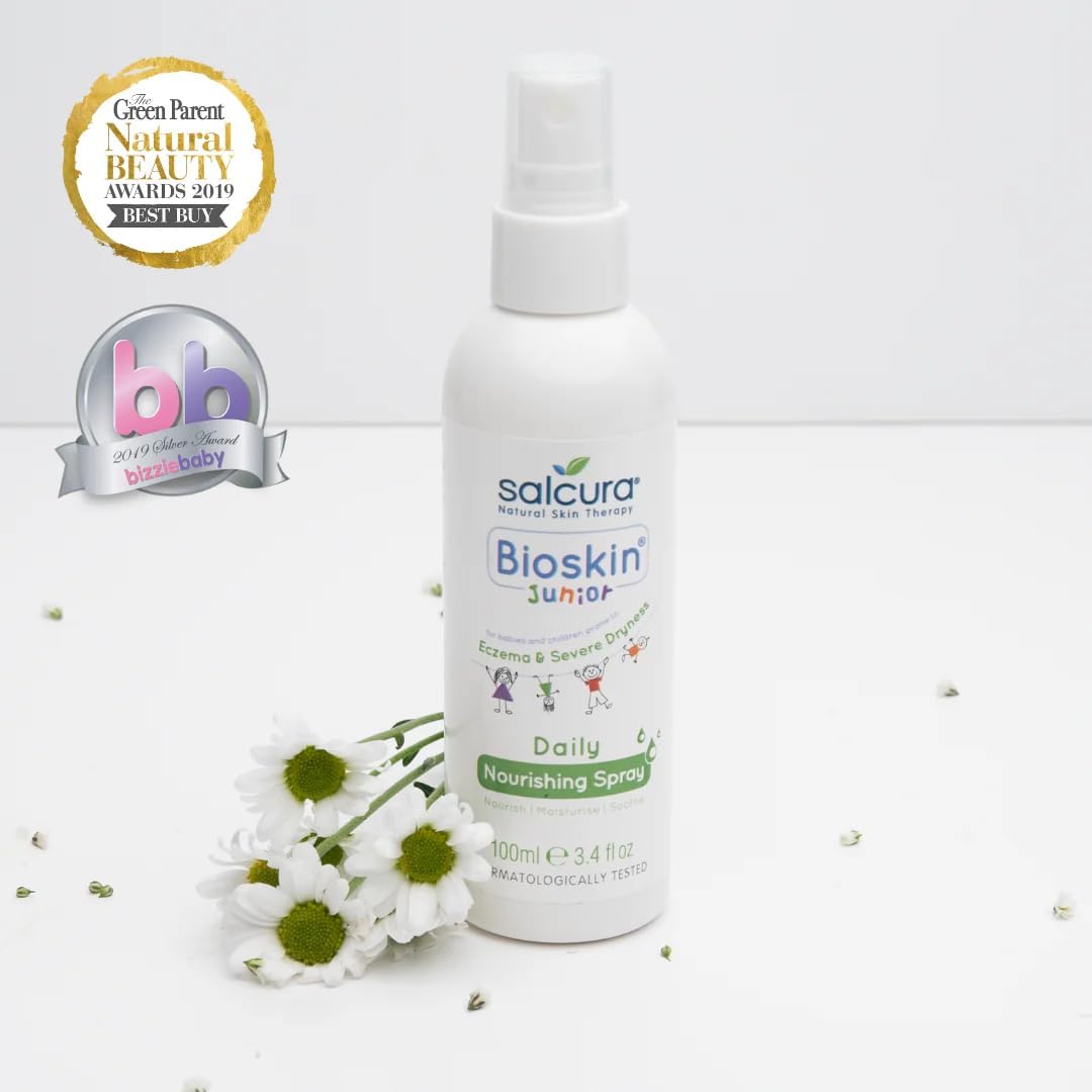 Salcura Natural Skin Therapy, Bioskin Junior Daily Nourishing Spray, Suitable For Anyone Prone To Eczema, Psoriasis & Dermatitis, Takes Away Immediate Dryness & Itchiness 100ml : Amazon.co.uk: Beauty