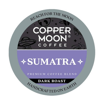 Copper Moon Single Serve Coffee Pods Compatible With Keurig K Cup Brewers, Blend, Sumatra 20 Count