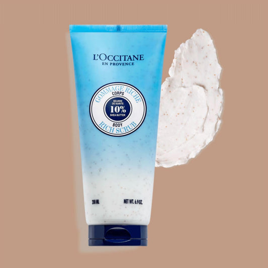 LāOccitane Exfoliating And Moisturizing Ultra Rich Body Scrub 6.9 Oz