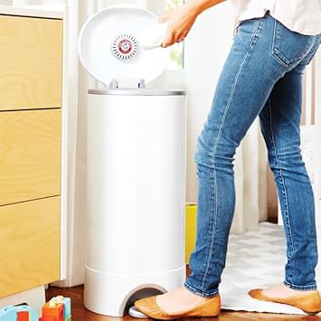 Munchkin® Arm & Hammer Diaper Pail Refill Rings, Holds up to 272 Newborn Diapers, 1 Pack : Baby