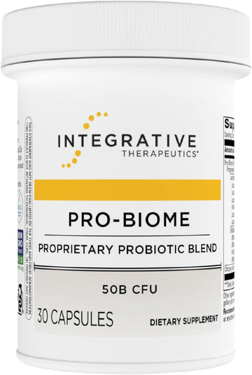 Integrative Therapeutics - Pro-Biome 50B Cfu - Proprietary Probiotic Blend - 30 Capsules