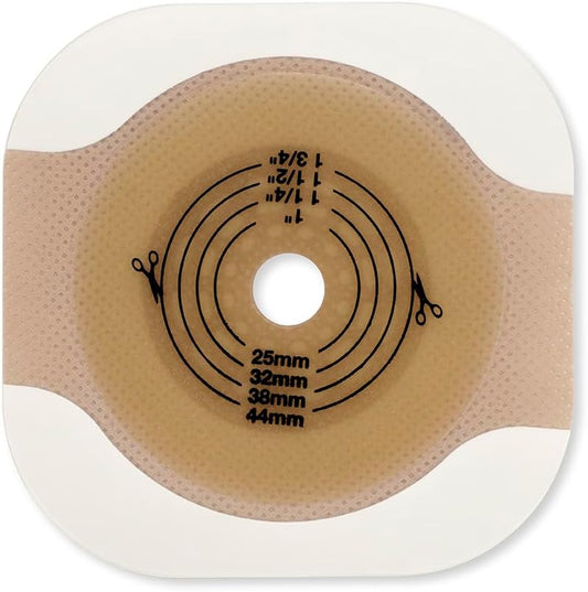 New Image Ceraplus Trim To Fit Ostomy Barrier Adhesive Tape Borders 70 Mm Flange 5 Per Box 11204