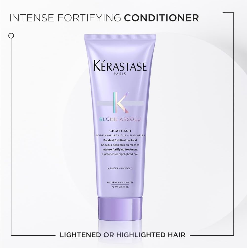 Kérastase Blond Absolu Discovery Set, With Illuminating Shampoo, Nourishing Conditioner and Fortifying Heat Protection Serum, With Hyaluronic Acid, For Blonde and Bleached Hair, Travel Size : Amazon.co.uk: Beauty