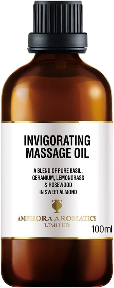 Amphora Aromatics Invigorating Massage Oil 100ml : Amazon.co.uk: Health & Personal Care