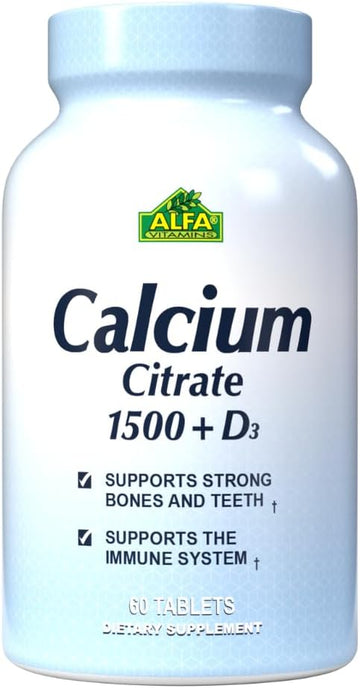 Calcium 1500 + D 1500 Mg 60 Tablets - Calcium Supplement