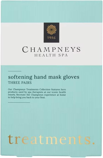 Champneys Hand Softening Hand Mask Gloves Three Pairs 3 X 12Ml