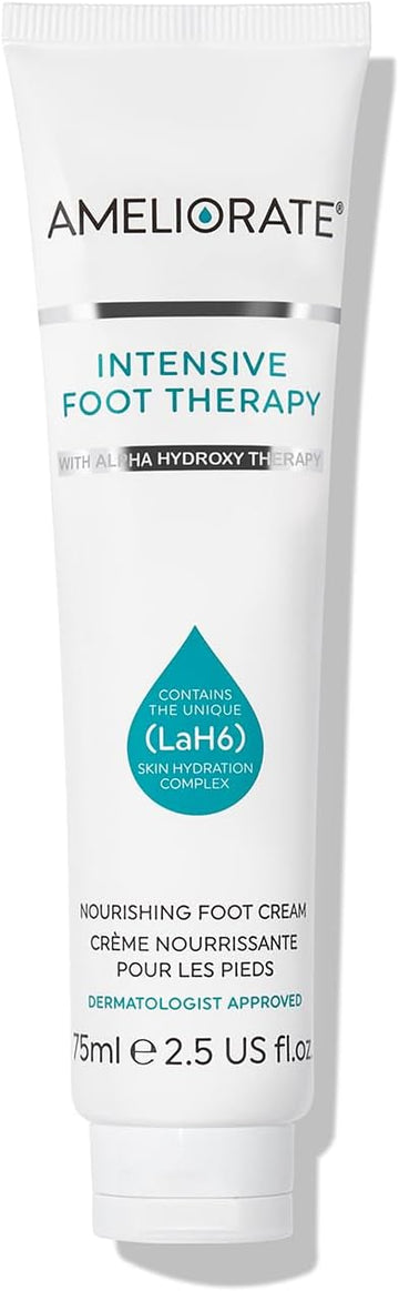 Ameliorate Intensive Foot Therapy 75Ml | Lah6, Shea Butter, Jojoba Oil | Dermatologically Tested