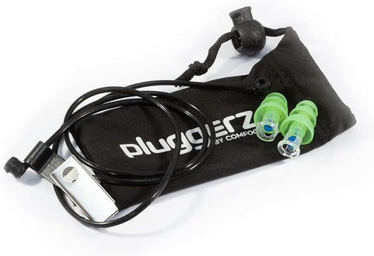 Pluggerz Earplugs Pro - 2 Pairs (S/M M/L) - Reusable - Soft & Comfortable - Filtered - 24 Db - Diy - Protection Against Noise - Professional - Prevents Ear Pain