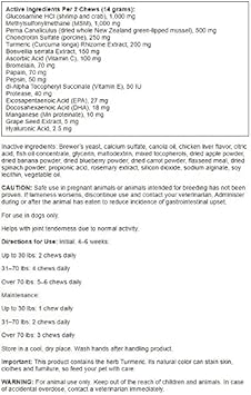 Swanson Advanced Hip & Joint For Dogs 11.11 Ounce (315 G) Pkg (2 Pack)