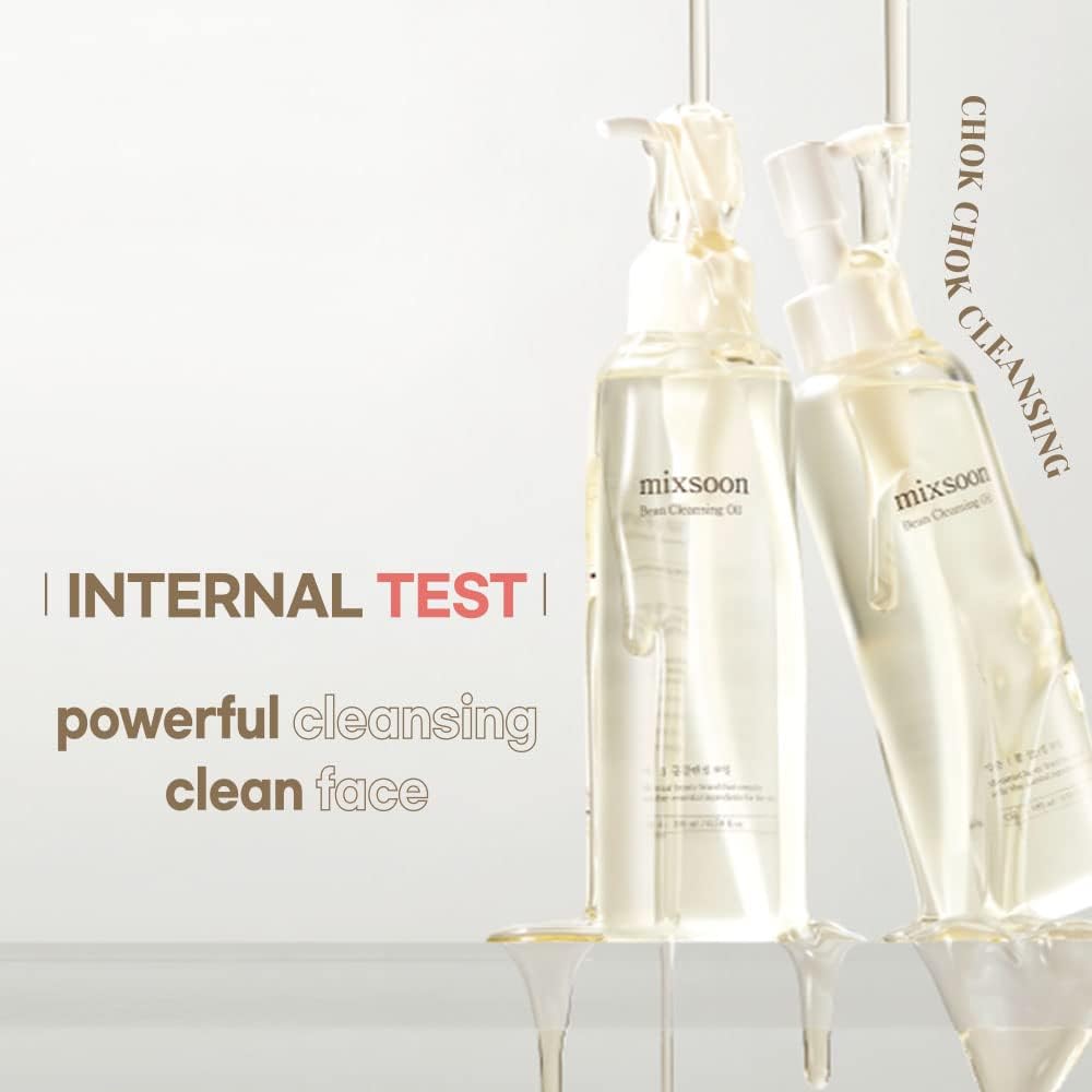 Mixsoon Bean Cleansing Oil 3.38 Fl. Oz. / 100Ml Lightweight Oil Cleanser Make Up Remover For Daily Skin Care Routine Korean Glass Skin Care : Beauty & Personal Care