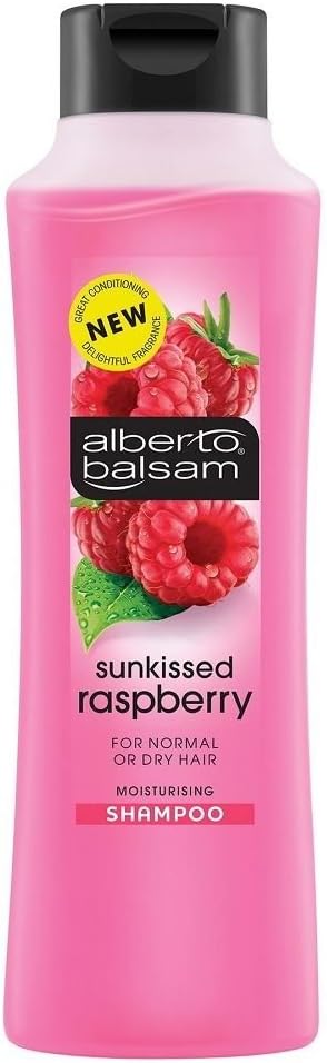 Alberto Balsam Herbal Shampoo - Sun Kissed Raspberry (350Ml) - Pack Of 6