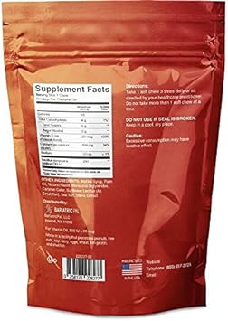 Bariatricpal Sugar-Free Calcium Citrate Soft Chews 500Mg With Probiotics (90 Count) - French Caramel Vanilla