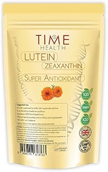 Lutein 40mg with Zeaxanthin 2mg – New Micro-encapsulated Formula – 100% Pure Natural Highly Bioavailable – UK Manufactured (120 Capsule Bottle) : Amazon.co.uk: Health & Personal Care