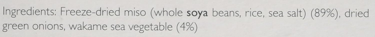 Clearspring Instant Miso Soup - Hearty Red with Sea Vegetable : Amazon.co.uk: Grocery