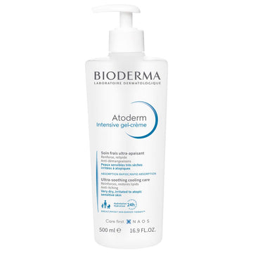 Bioderma - Atoderm Intensive Gel-Crème - Body Lotion - Soothing and Moisturizing Body Cream for Sensitive Dry Very Dry to Atopic Skin