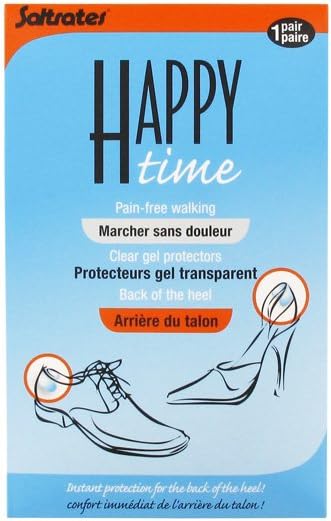 Saltrates Happy Time Arriรจre Du Talon - Protecteurs Gel Transparent
