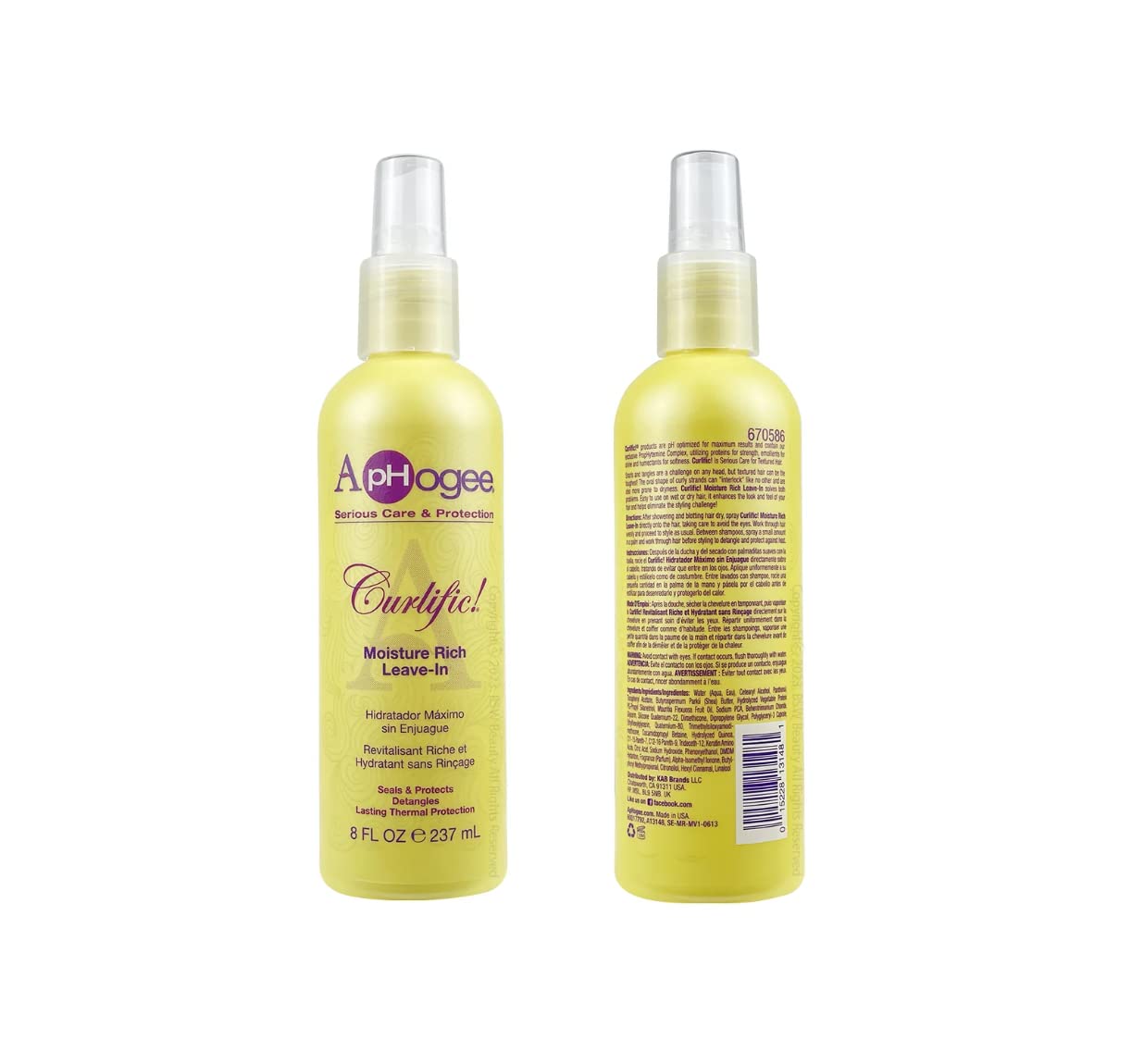 Aphogee Curlific Moisture Rich Leave-In 8Oz