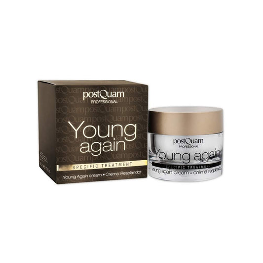 Postquam Professional Young Again Cream 50Ml – Anti-Ageing Face And Neck Cream - Contributes To The Skin To Receive Its Optimal Dose Of Moisture