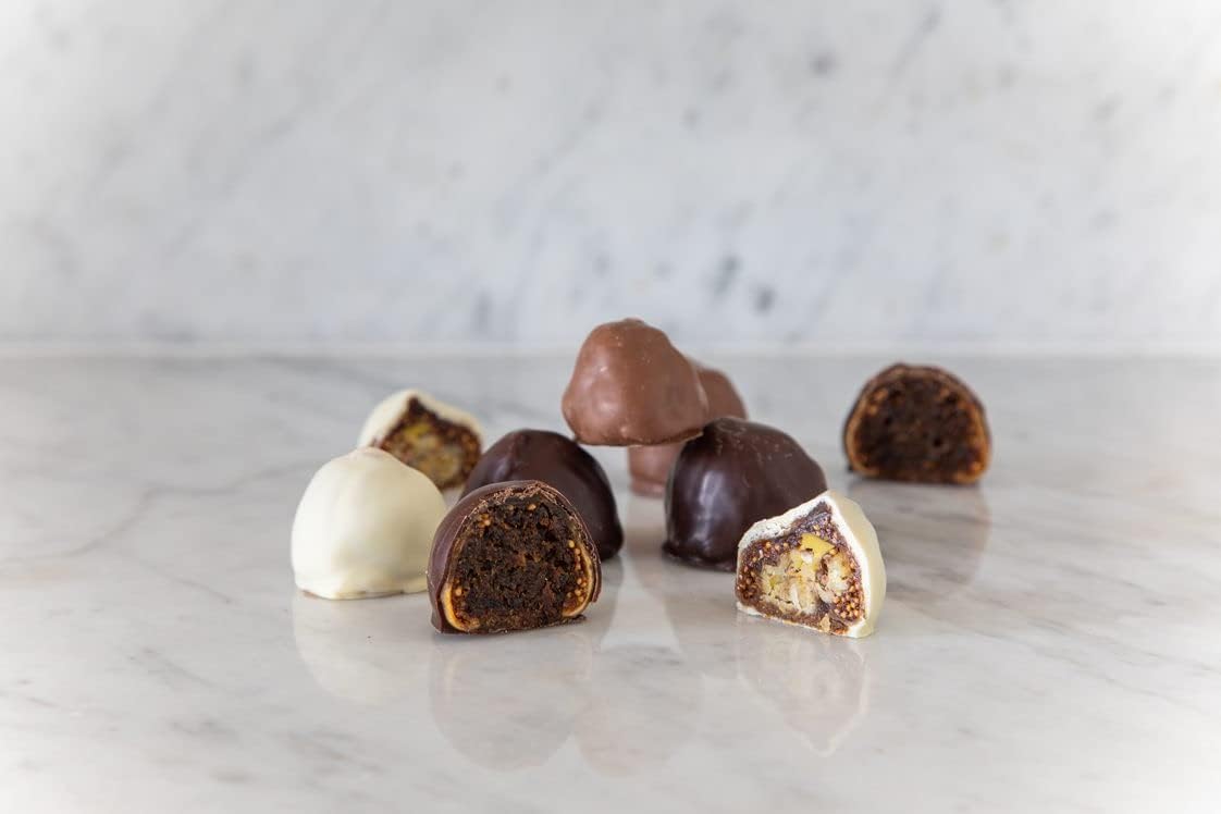 Ozerlat Belgian Chocolate Fig Selection, Dark, Milk & White, Fruit & Nuts 230g : Amazon.co.uk: Grocery
