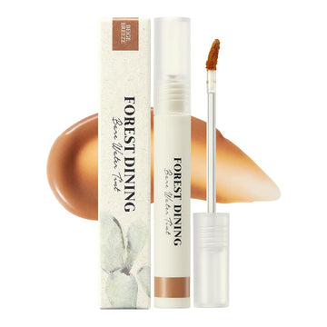 Skinfood Forest Dining Bare Water Tint 4G (01 Beige Breeze) - Vegan Moisturizing Lip Tint With Pear Extracts And Panthenol, Natural Sheer Color Lip Stain For Moisturized Lips, Cruelty Free