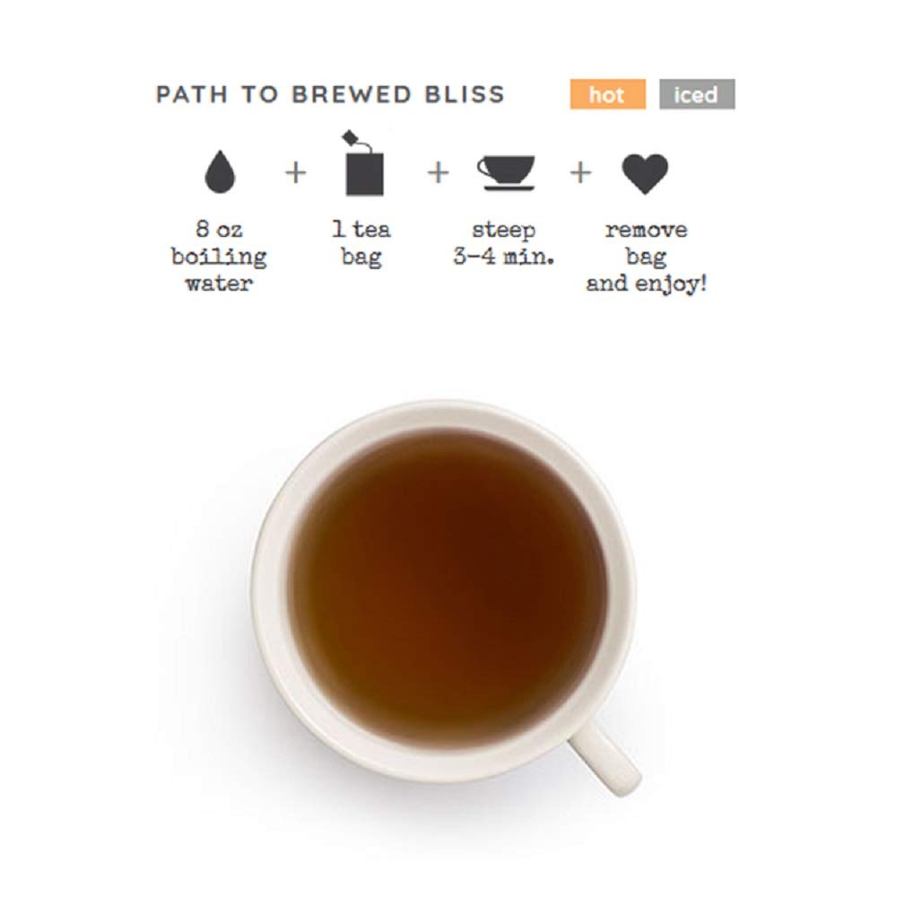 Good Earth Sweet & Spicy, Chai Black Tea, 18 Tea Bags (Pack Of 6)