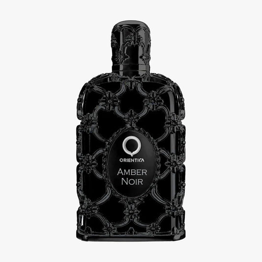 Orientica Amber Noir Eau De Parfum With Notes Of Fig, Elemi & Sandalwood, Bold & Sophisticated Amber Woody Fragrance For Men & Women, Long-Lasting & Luxurious Unisex Perfume For Any Occasion, 2.7 Oz