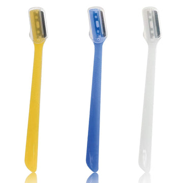 Silstar Made In Korea Razor Blade 3Pcs - Exfoliating Dermaplaning. Eyebrow Trimmers Razor, Facial Shaver Face Precision Razor Blade Dermaplaning Razors Tool, Eyebrow Shaper Face Hair Remover