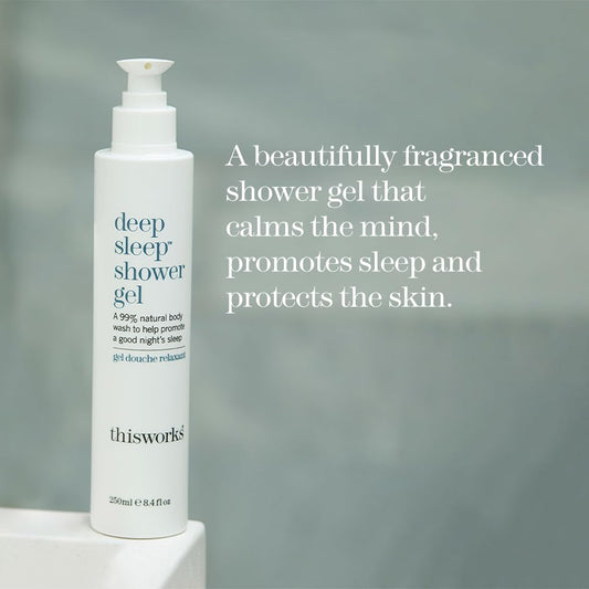 Thisworks Sleep Retreat Box Gift Set: Deep Sleep Pillow Spray, Body Moisturizer And Shower Gel. Travel Set To Promote Sleep With Lavender, Camomile And Vetivert