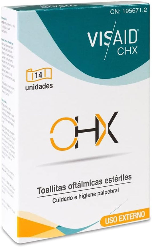Visaid Chx Sterile Wipes (Pack Of 14), Standard, Único