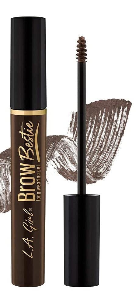 L.A. Girl Brow Bestie Long Wearing Gel Kit, Soft Black Gbg385