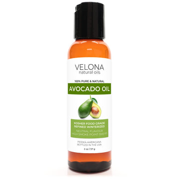 velona Avocado Oil 2 oz | 100% Pure and Natural Carrier Oil | Refined, Cold Pressed | Hair, Body and Skin Care | Use Today - Enjoy Results