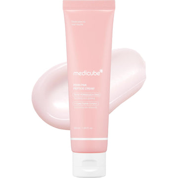 Medicube Pdrn Pink Hyaluronic Moisturizing Cream | Blemish Recovery, Relief & Hydrating Care | Restores Skin Elasticity & Glow | Korean Skincare For Even Skin Tone & Pore Care | 50Ml / 1.69 Fl.Oz